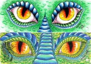 Bookmarks: Eyes of the dragons by Drerika Bookmarks: Eyes of the dragons by Drerika