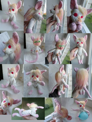 CM: Ruby button jointed plush by Drerika CM: Ruby button jointed plush by Drerika