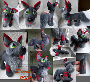 CM: OkamiKai plush by Drerika CM: OkamiKai plush by Drerika