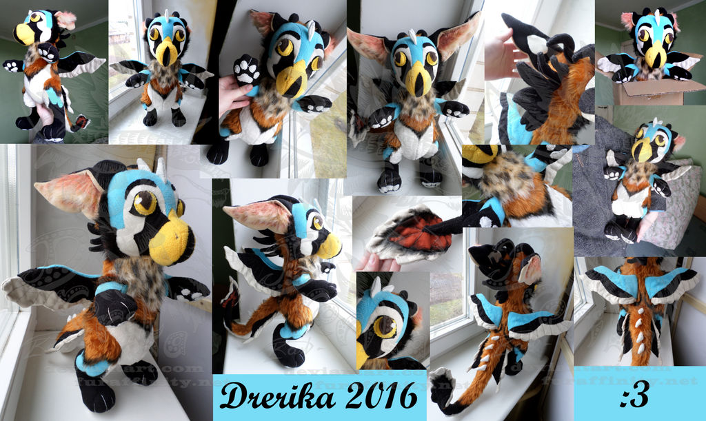 CM: Sniper angel dragon plushie by Drerika CM: Sniper angel dragon plushie by Drerika