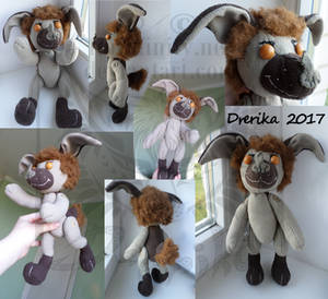 AT: Jonsi button jointed plushie by Drerika AT: Jonsi button jointed plushie by Drerika
