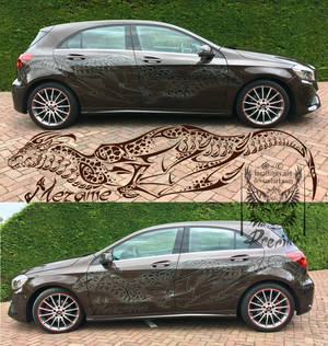 CM: Mezame car tattoo by Drerika CM: Mezame car tattoo by Drerika