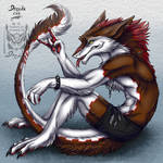 CM: Badass sergal by Drerika