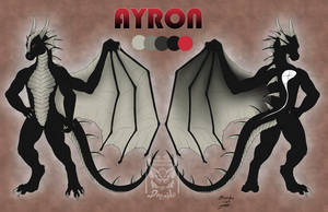 CM: Ayron ref sheet by Drerika CM: Ayron ref sheet by Drerika