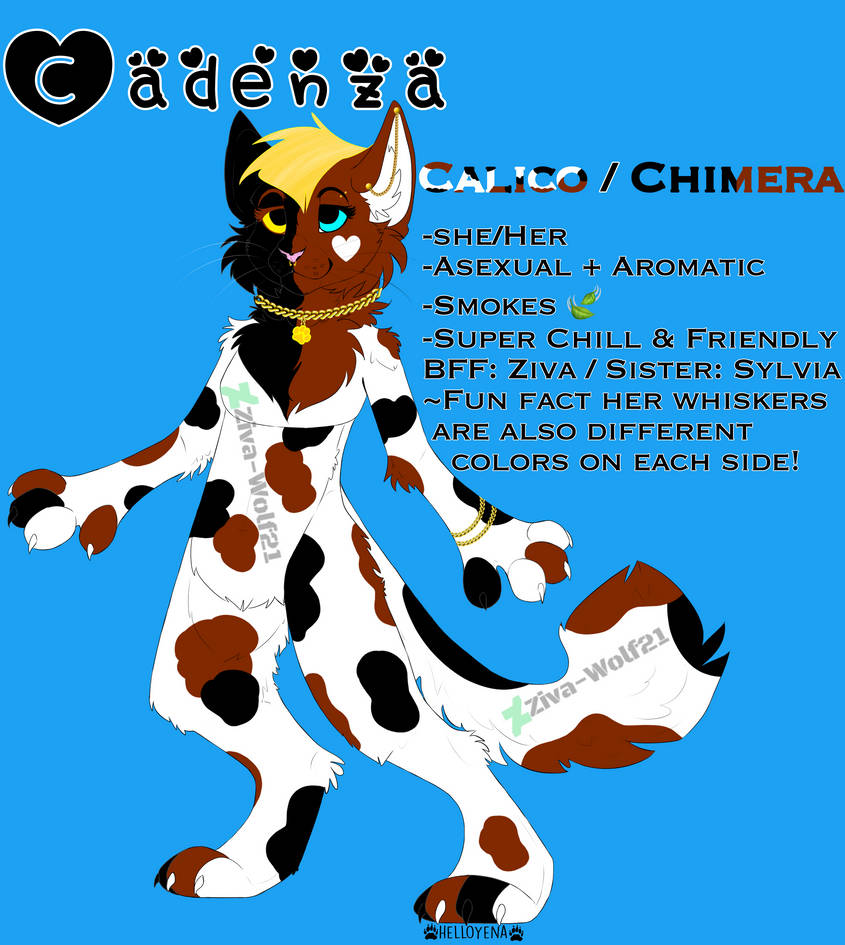 Cadenza the Calico Chimera Mix! by Ziva-Wolf21 on DeviantArt
