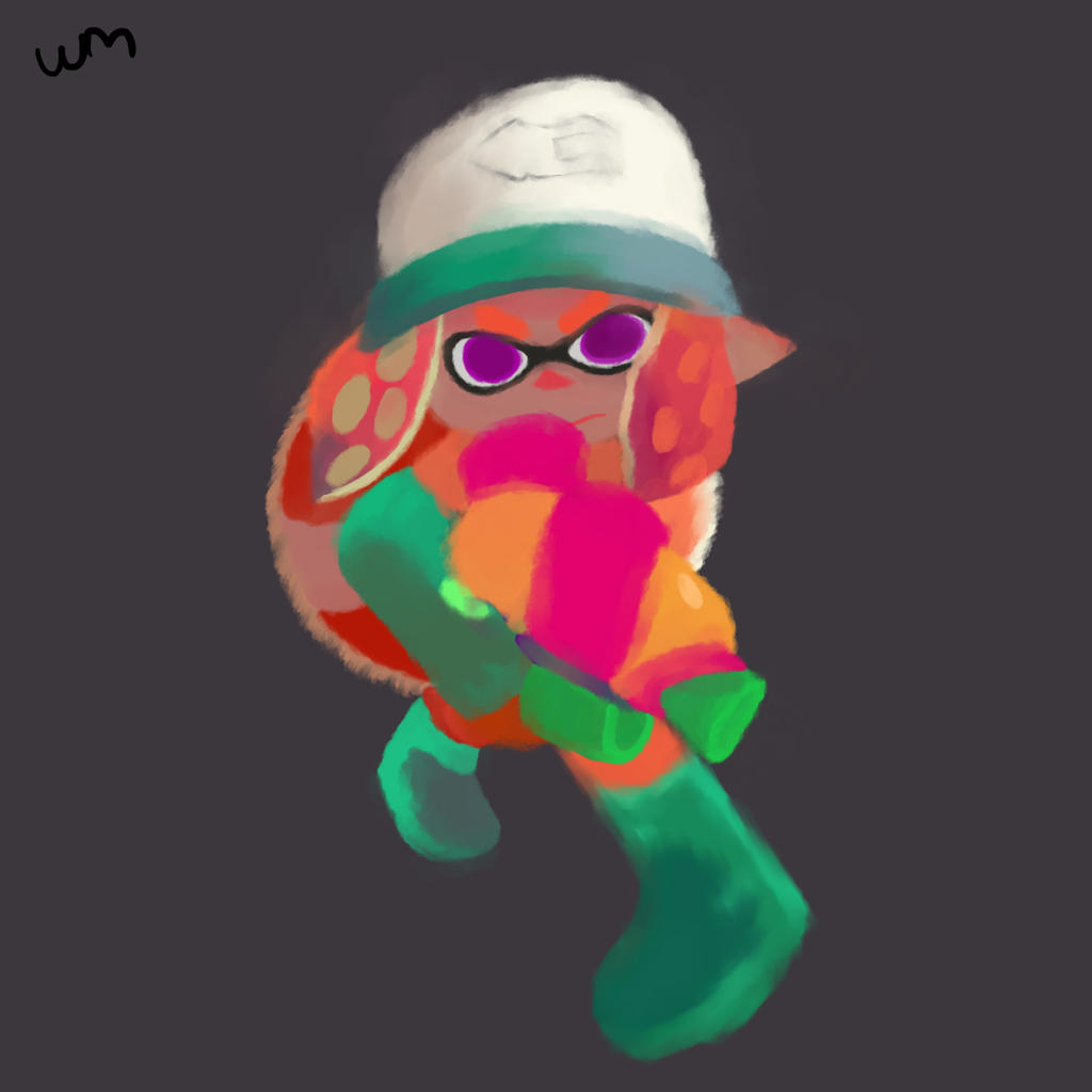 splatoon painting by wubsum8598 on DeviantArt