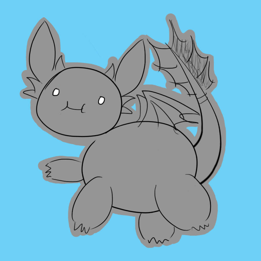 Toothless Doodle by FloatingRamen on DeviantArt