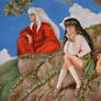 Inu Kagome Painting