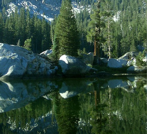 Lake reflection