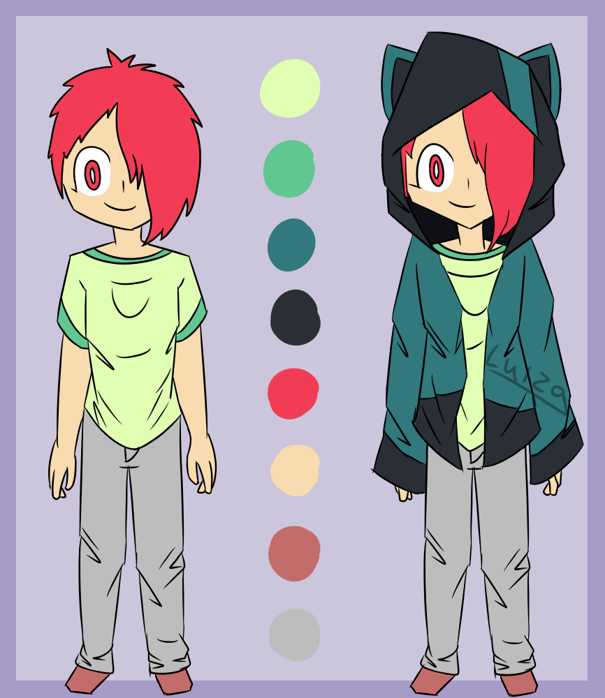 character reference sheet by TheAdorableLua on DeviantArt