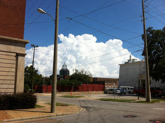 Fluffy Clouds over Mobile