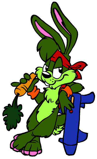 Jazz Jackrabbit Cutout