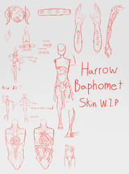 Harrow Baphomet skin wip