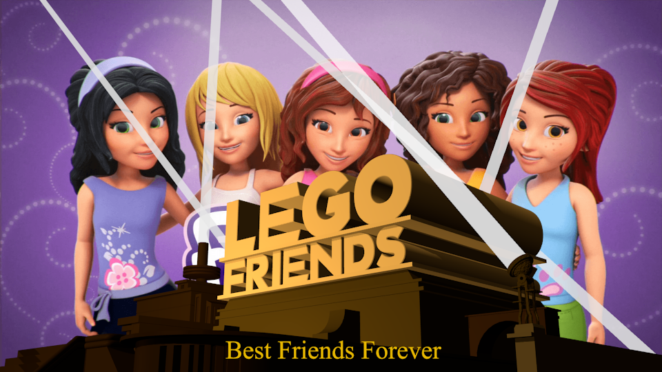 Lego Friends (20th Century Kid Style) by DeadpoolTheDeviant on