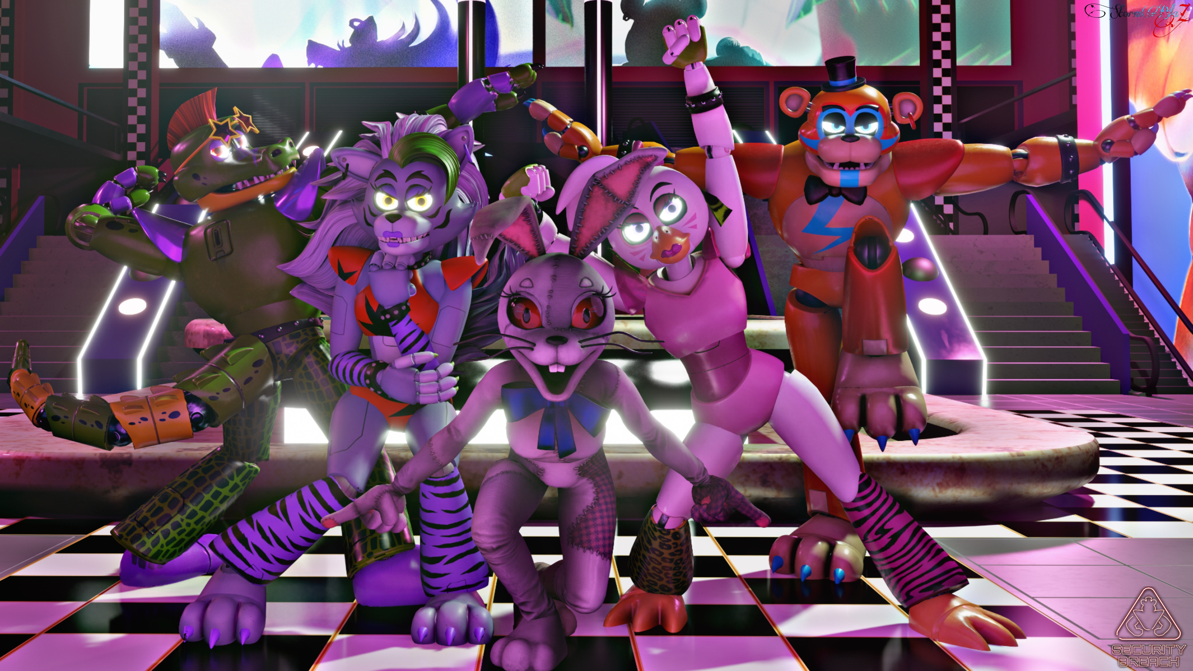 FNAF SB MEGA Pack Blender Release by FNAF-BUSTERS on DeviantArt