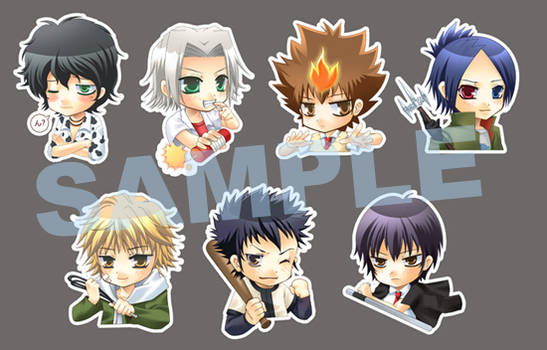 Katekyo Hitman Reborn Chibis