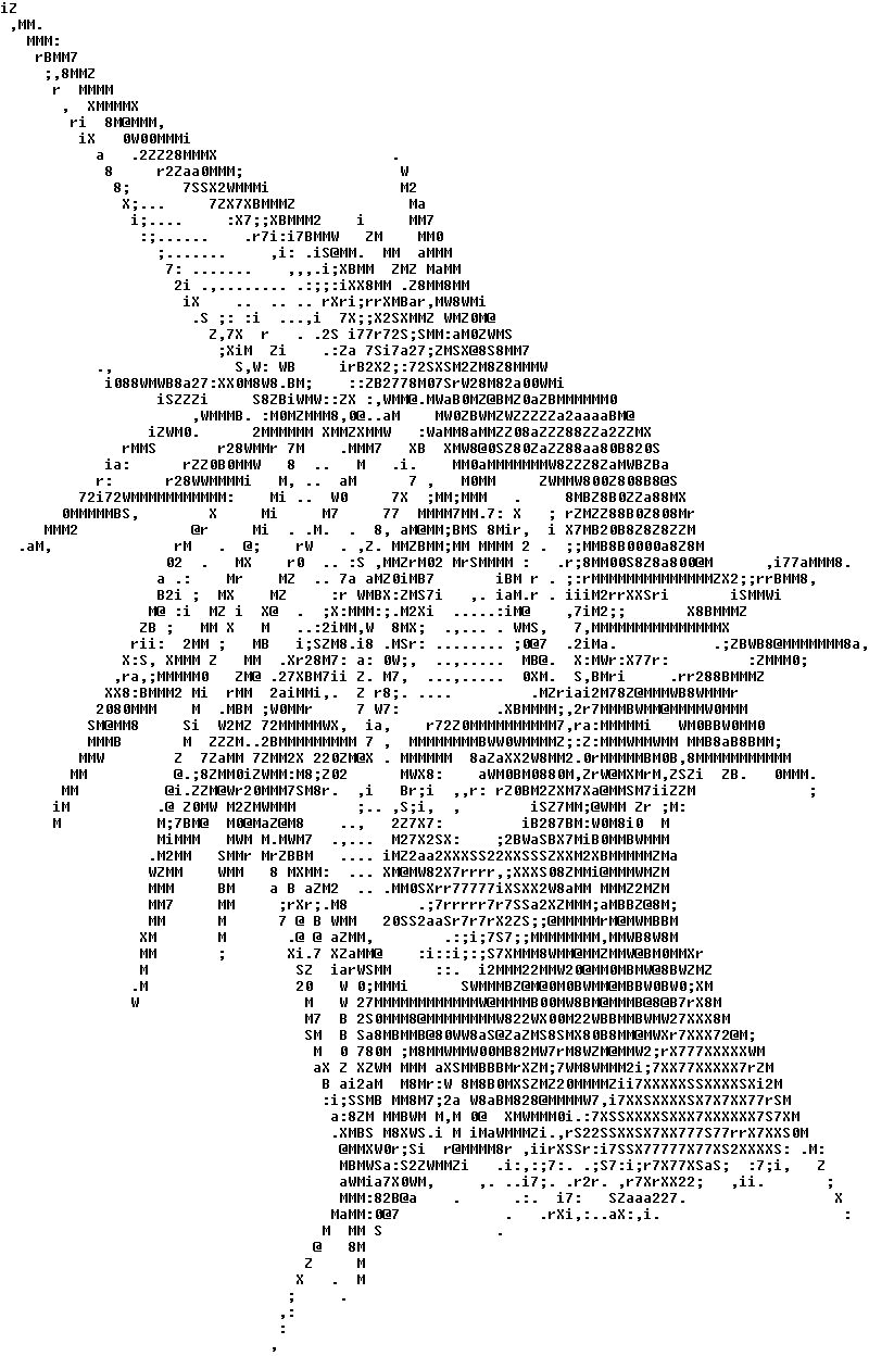 ASCII Art by Shadow2143 on DeviantArt
