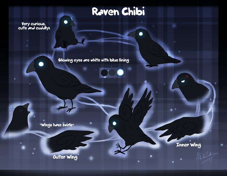 Chibi Raver Raven chibi O3O by Kairi292 on DeviantArt