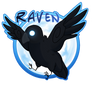 Raven chibi summer badge