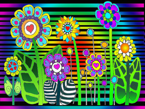 hippie flowers