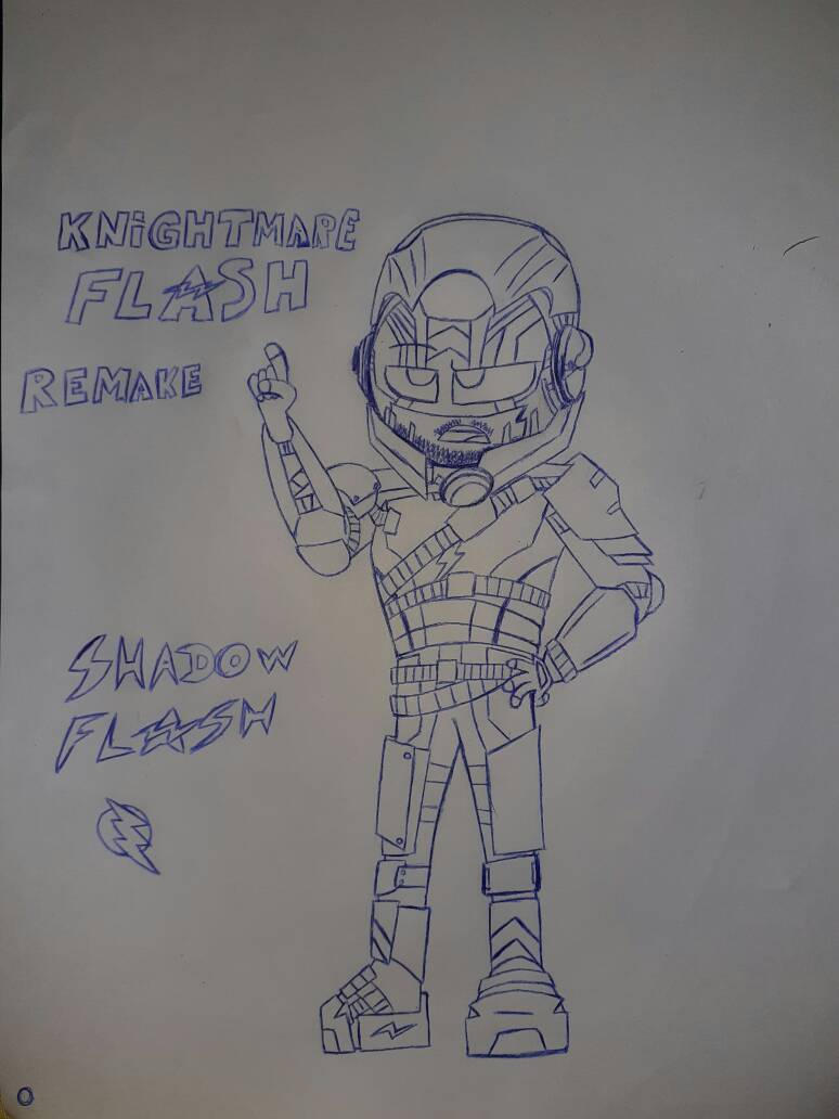 Flash Knightmare Version Knightmare Flash by ShadowFlash9590 on DeviantArt