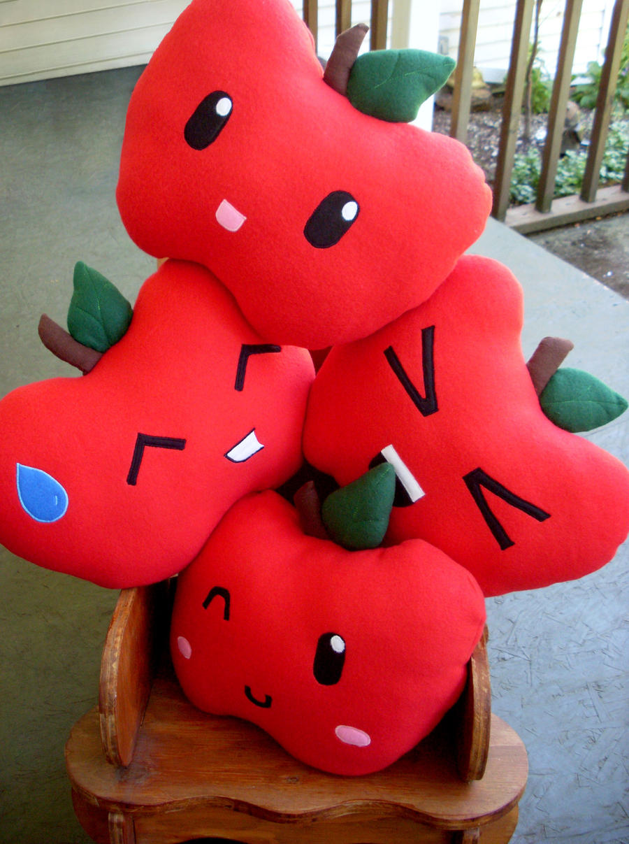 Apple Plushies