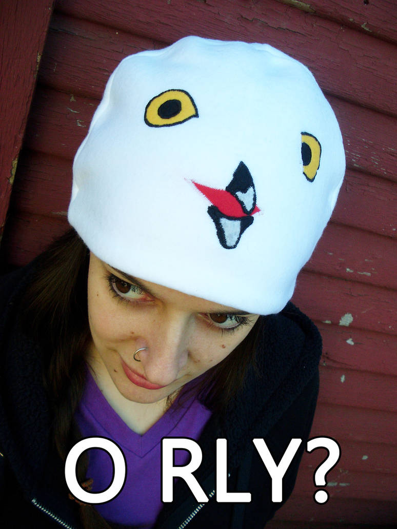 O RLY Owl Beanie by jloli on DeviantArt