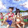 Phoenix Wright: Beach Fun :D