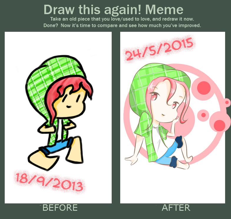 Draw this again meme x3