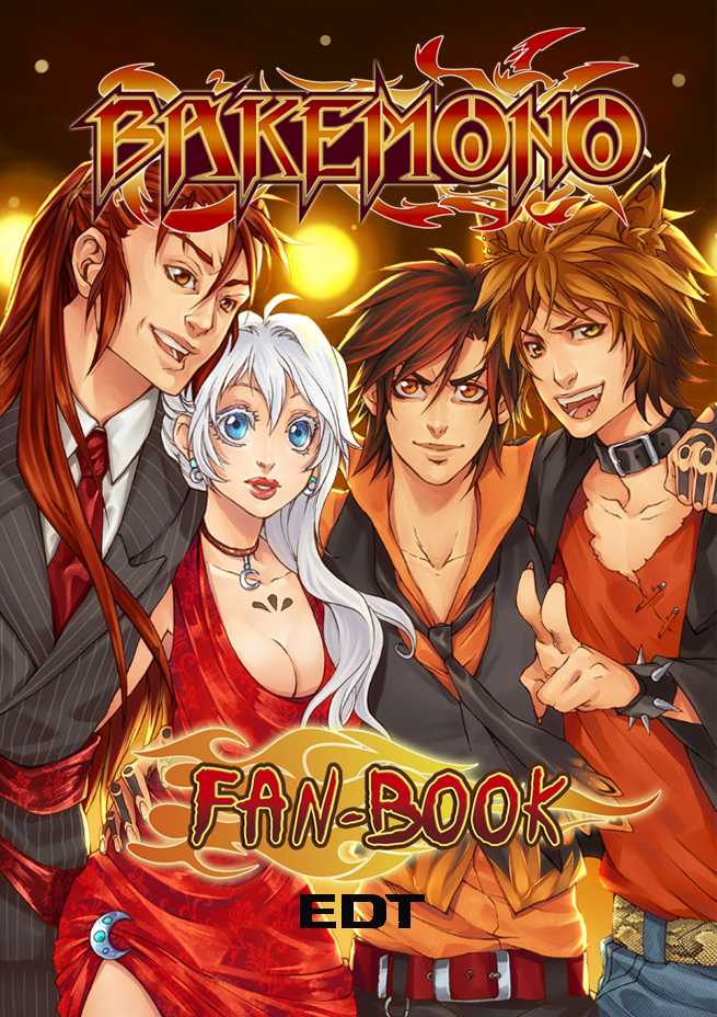 Bakemono - Fanbook Cover Color Logos 2