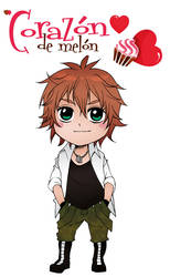 Amour Sucre 4 Plan de Vol - Chibi Kentin color