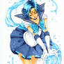 Commission 16 - Raulizga -- Ami - Sailor Mercury