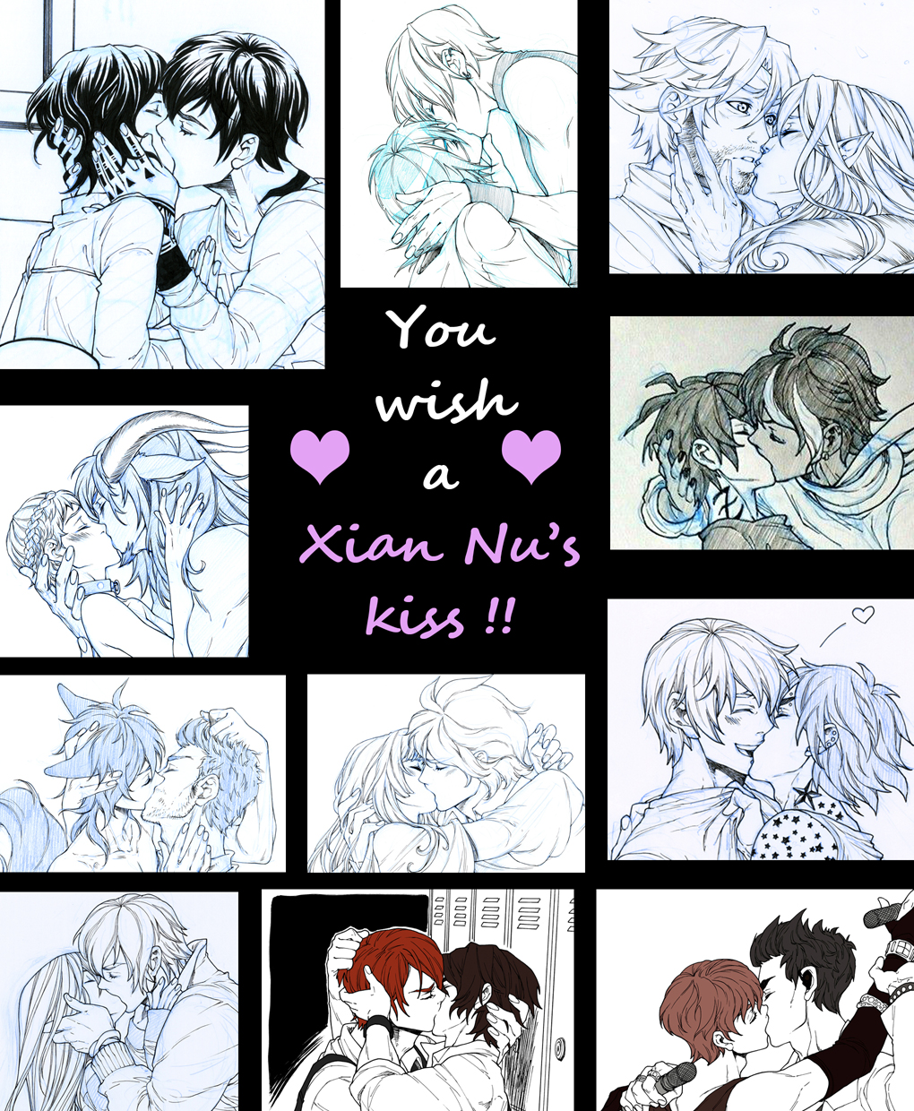 You wish a Xian Nu Kiss