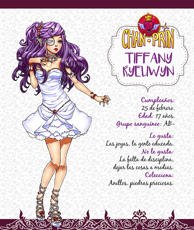 ChanPrin Videogame - Ficha - Tiffany Ryeliwyn