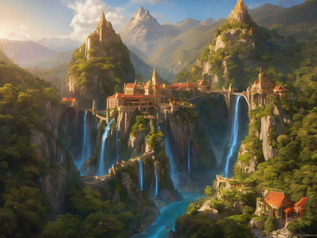 Rivendell by Quesosito on DeviantArt