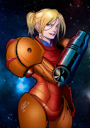 Samus Aran by dannith