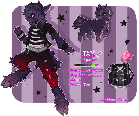 Fursona Ref: Jax