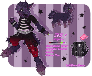 Fursona Ref: Jax