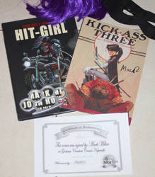 My Hit-Girl Comics (Signed by Mark Millar!!)