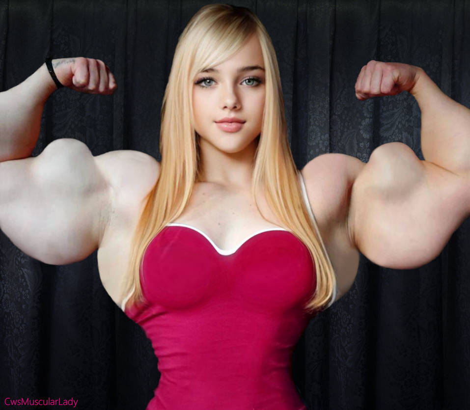 Biggest biceps female bodybuilder