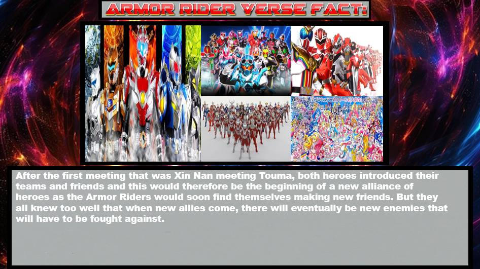 Armor Rider Verse Fact 5: Heroes united by AlexBraveDragon on DeviantArt