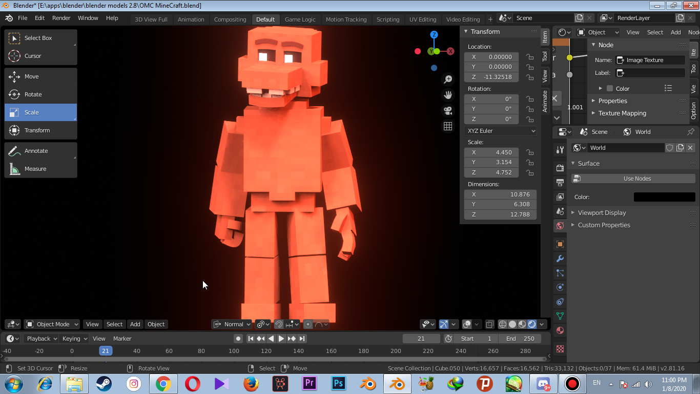 Minecraft: Story Mode - Rig Pack 2.0 (BLENDER+C4D) by ThePlayaJam765 on  DeviantArt