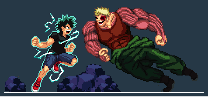 Deku vs Muscular  My Hero Academia 