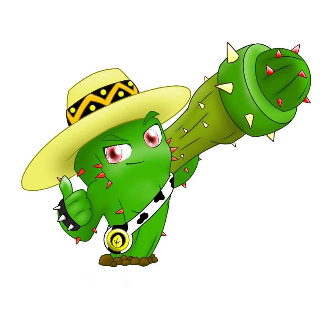 PvZ Cactus Fanmade Hero: Cactazoka