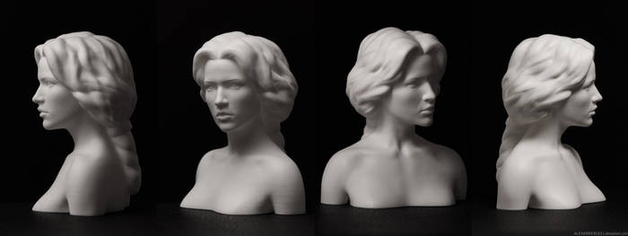 Zbrush 3d print statuette