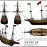 English Ship 'Swiftsure'