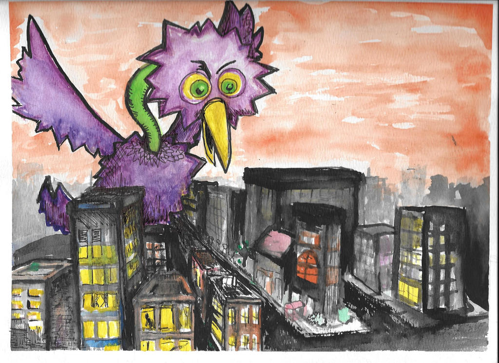 Birdzilla Rampage Birdzilla by chimchimtim on DeviantArt