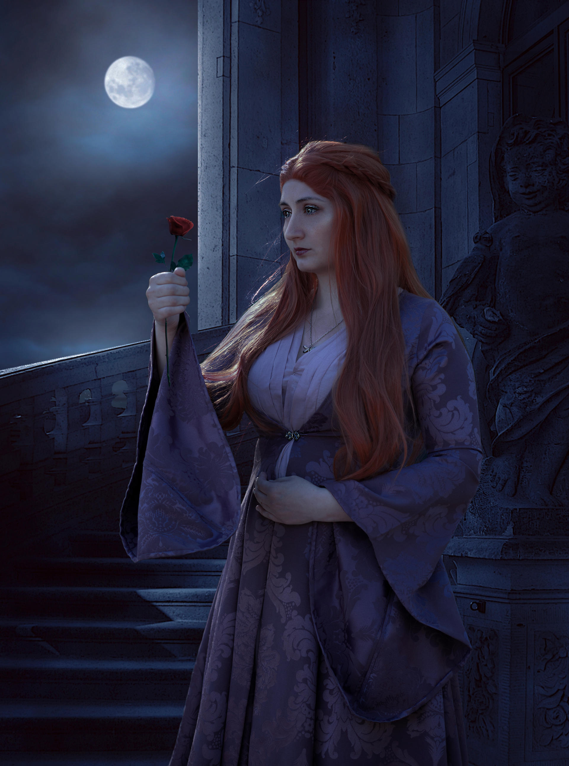Sansa Stark cosplay - Night Rose