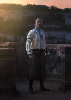 GoT Cosplay - Jorah Mormont - Meereen in sunrise