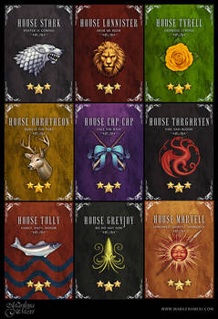 Game of Thrones -  Houses